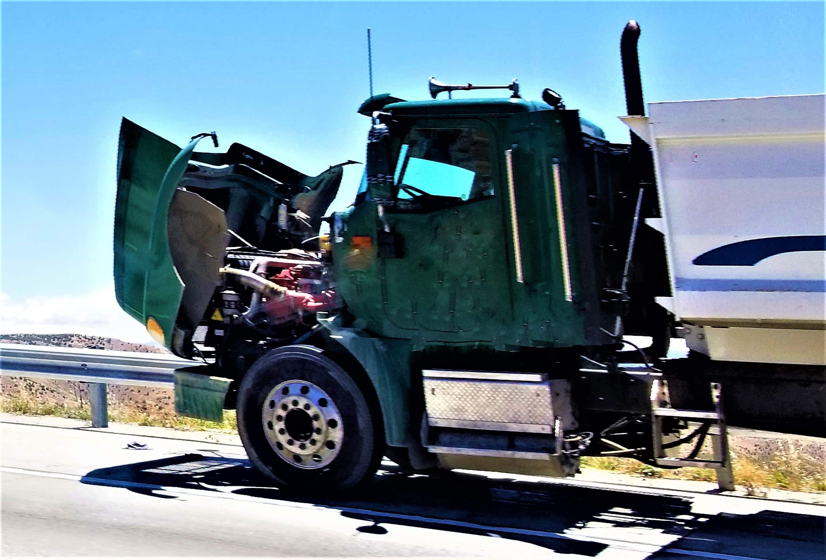 A lawyer converses with a client, both appearing concerned after a hit-and-run incident