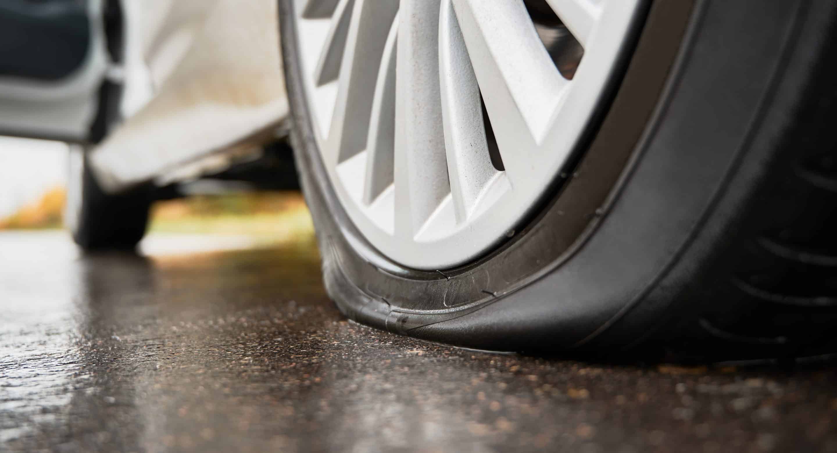 Punctured Tire, one of the most common maintenance issue on a vehicle